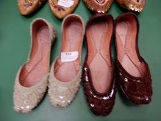 Four Pairs of Ladies Fashion Shoes