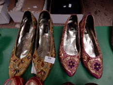 Four Pairs of Ladies Fashion Shoes