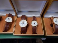 Two Sets of Ladies & Gents Matching Watches In Pre