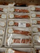 Box Containing 10 Ladies Fashion Watches with Tan