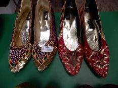 Four Pairs of Ladies Fashion Shoes