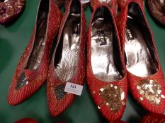 Four Pairs of Ladies Fashion Shoes