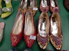 Four Pairs of Ladies Fashion Shoes