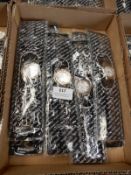 Box Containing 10 Wristwatches with Roulette Wheel