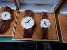 Two Sets of Ladies & Gents Matching Watches In Pre