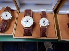 Two Sets of Ladies & Gents Matching Watches In Pre