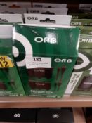 Four Orb Dual Charge & Play Battery Packs (Compati