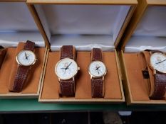 Two Sets of Ladies & Gents Matching Watches In Pre