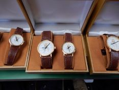 Two Sets of Ladies & Gents Matching Watches In Pre