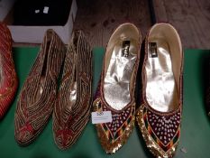 Four Pairs of Ladies Fashion Shoes