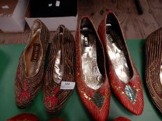 Four Pairs of Ladies Fashion Shoes