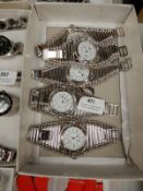 Box Containing 5 Fashion Watches