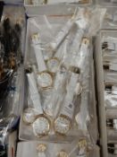 Box Containing 10 Ladies Wristwatches with White F