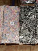 Ten Fuzz Scarves (Various Colours and Shades)