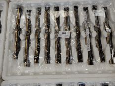 Ten Ladies Fashion Watches with Bimetal Straps