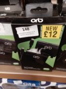 Four Orb Dual Control Charge Dock and Battery Pack