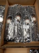 Box Containing 10 Wristwatches with Roulette Wheel