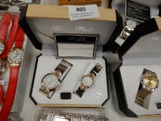 Presentation Box Containing Ladies & Gents Matchin