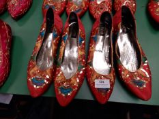 Four Pairs of Ladies Fashion Shoes