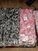 Ten Fuzz Scarves (Various Colours and Shades)