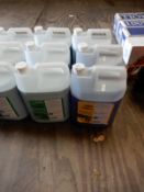 2x5L of Floor Polish Stripper and 4x5L of Floor Po