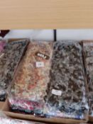 Ten Fuzz Scarves (Various Colours and Shades)