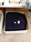 Ten Navy Fleece Scarves