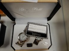 Presentation Box Containing Ladies & Gents Matchin