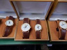 Two Sets of Ladies & Gents Matching Watches In Pre