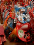 Box of 10 Children's Peaked Cap with Solar Powered