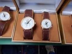 Two Sets of Ladies & Gents Matching Watches In Pre