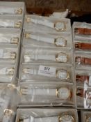Box Containing 10 Ladies Wristwatches with White F