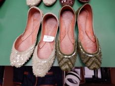 Four Pairs of Ladies Fashion Shoes