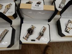 Presentation Box Containing Ladies & Gents Matchin