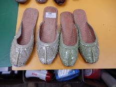 Four Pairs of Ladies Fashion Shoes