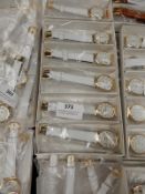 Box Containing 10 Ladies Wristwatches with White F