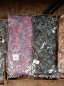 Ten Fuzz Scarves (Various Colours and Shades)