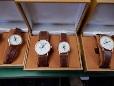 Two Sets of Ladies & Gents Matching Watches In Pre