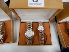 Presentation Box Containing Ladies & Gents Matchin