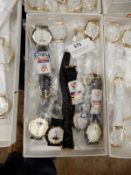 Box Containing 10 Ladies Fashion Watches with Faux
