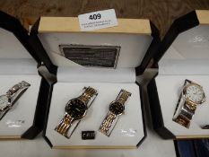 Presentation Box Containing Ladies & Gents Matchin