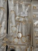 Box Containing 10 Ladies Wristwatches with White F