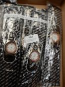 Box Containing 10 Wristwatches with Roulette Wheel