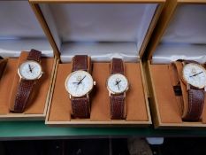 Two Sets of Ladies & Gents Matching Watches In Pre