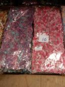 Ten Fuzz Scarves (Various Colours and Shades)