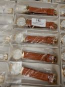 Box Containing 10 Ladies Fashion Watches with Tan