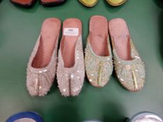 Four Pairs of Ladies Fashion Shoes
