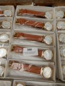 Box Containing 10 Ladies Fashion Watches with Tan