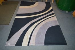Soho Purple & Black Rug 150x240cm