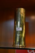 WWI Brass Bombshell 1917